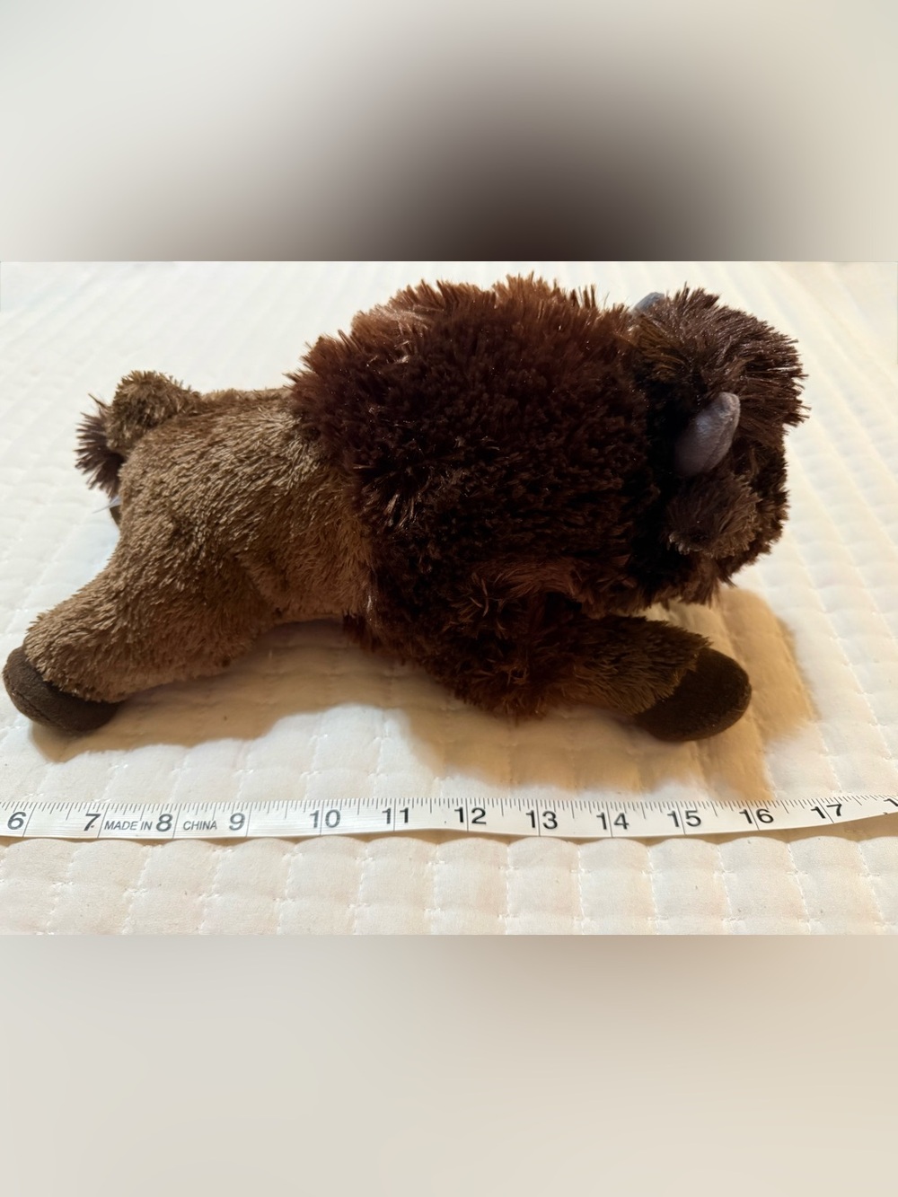 Aurora World Flopsie Bison Stuffed Animal.